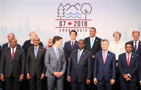 g7 charlevoix summit and bilateral summit meetings second day the prime minister in action