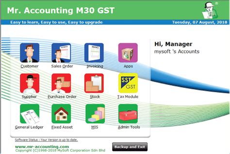 Malaysia sales and services tax (sst) sales tax is only imposed on one level of production, which normally happens at the output level when goods are you can get the best discount of up to 50% off. Mr. Accounting SST | Malaysia | Mysoft Corporation