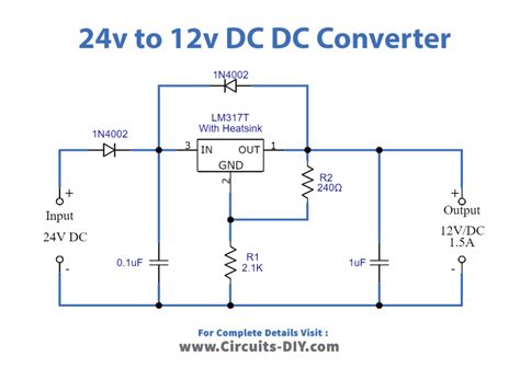 Top Three 24v To 12v Dc To Dc Converter Circuits