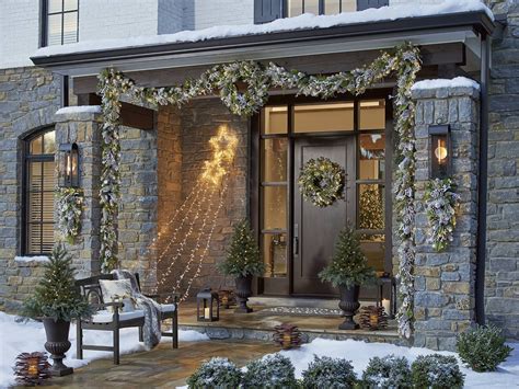 25 creative outdoor christmas ideas for front porch decoration