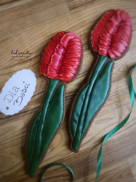 tulipany lukrando wypieki dekoracyjne