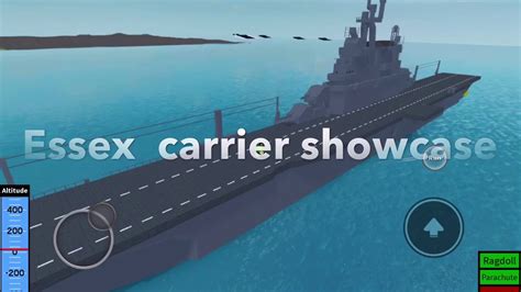 American Essex Aircraft Carrier Showcaseremake Roblox Plane Crazy Youtube