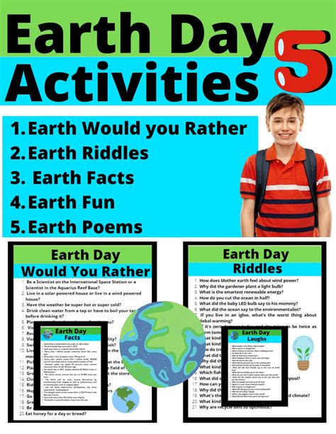 Earth Day Fun Student Activities Earth Day Games Classroom Learning