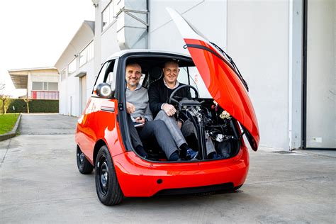 Micro Drives Into Munich With Series Microlino Electric Bubble Car