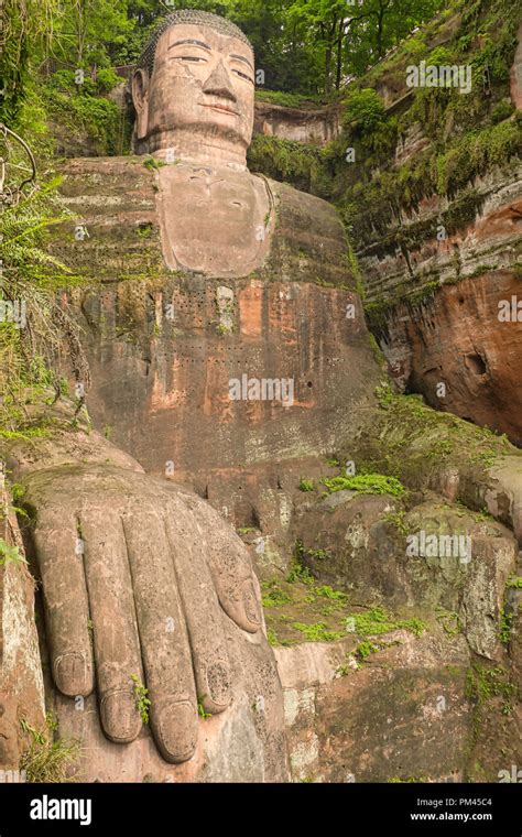 Leshan Giant Buddha Is A 71 Metre Tall Stone Statue Its An Ever