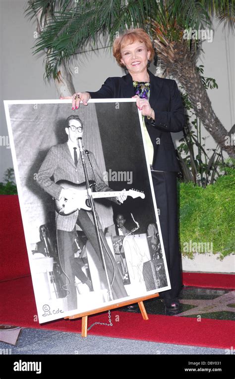 Maria Elena Holly Buddy Holly Star Unveiling On The Hollywood Walk Of