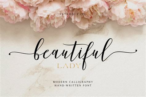 Calligraphy Font Font Download Feminine Font Wedding Font Etsy