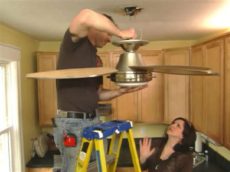 With most pull chain fan switches, you'll need to replace the switch, though on some models you may be able to reattach the chain. Replace a Ceiling Fan in Kitchen | HGTV