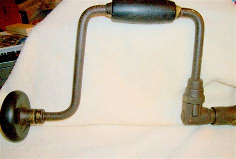 Antique Stanley No 923 Hand Brace Racketing Drill Great
