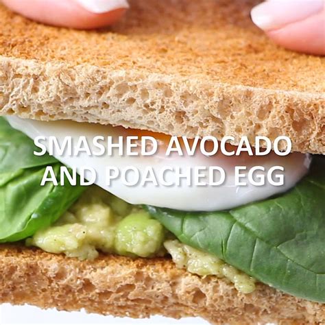 Avocado And Poached Egg Sandwich Video Recipe Video Food