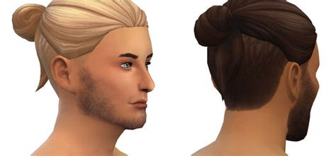 Sims 4 Cc Hair Bun Lasopapersian