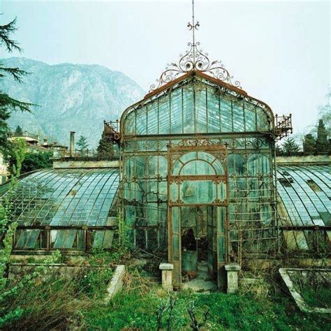 Abandoned Greenhouse Wrought Iron Victorian Greenhouses Abandoned