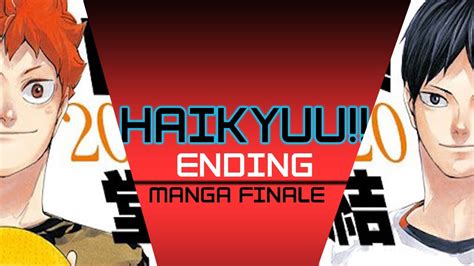 Haikyu Manga Comes To An End Youtube