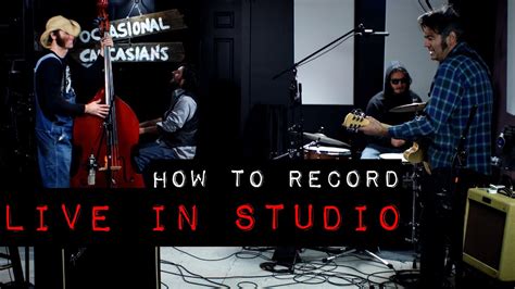 How To Record Live In Studio YouTube
