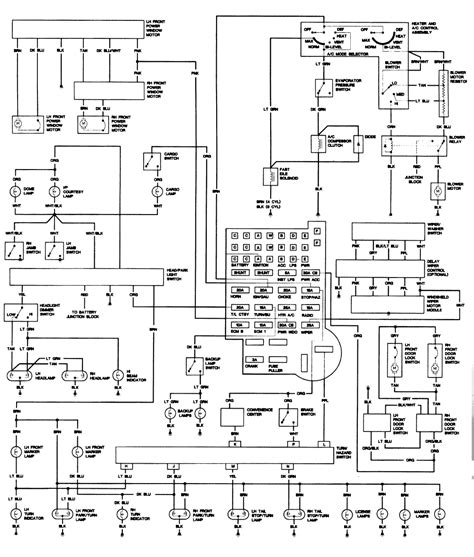 95 Chevy S10 Wiring Diagram