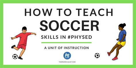 How To Teach A Soccer Unit In Pe Class Lesson And Unit Overview