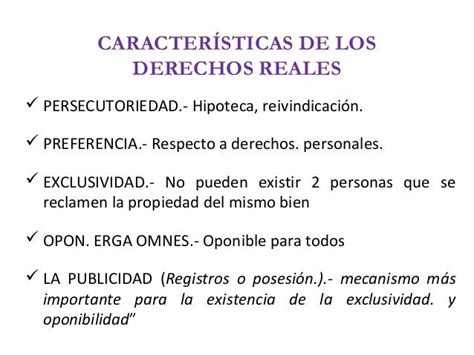 Diferencias Entre Derechos Reales Y Personales Derecho Romano Esta