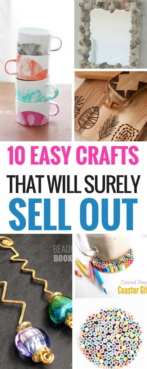 10 Easy Diy Crafts That Will Totally Sell Craftsonfire Diy Crafts