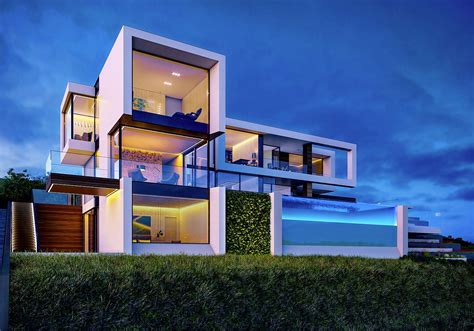 House Near The City Of Limassol Cyprus On Behance Modern Architecture