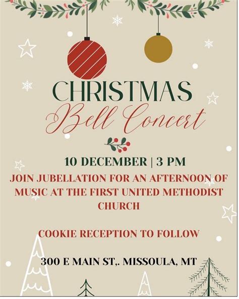 Yay Bell Concerts Missoula 1st United Methodist Church