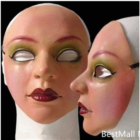 Female Mask Latex Silicone Ex Machina Realistic Human Skin Masks Halloween Dance Masquerade