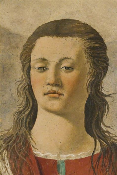 Piero Della Francesca La Santa Maria Magdalena Detalle Portraits