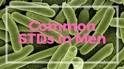 Signs And Symptoms Of Common Stds In Men Signs And Symptoms Stds