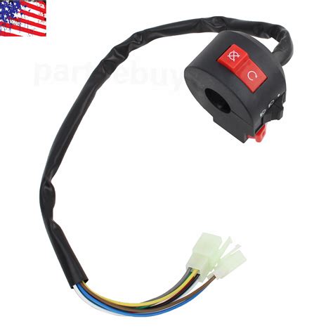 kill light starter switch for 50 90cc 110cc 125cc atv chinese taotao sunl roketa 710414184493 ebay