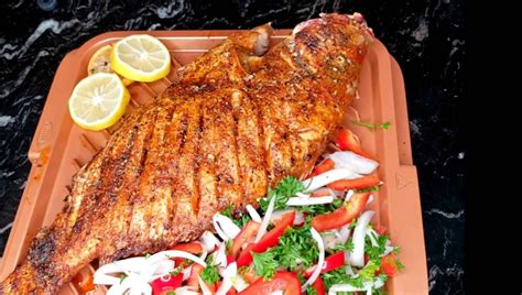 Whole Oven Baked Red Snapper Recipe KFC RECIPE