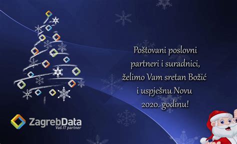 Sretan Božić I Nova 2020 Godina Zagreb Data