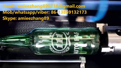 Beer Bottle Laser Engraving Machine Youtube