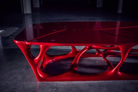 Futuristic Furniture Design The Rex Axon 3d Printed Conference Table