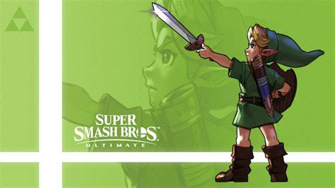 Super Smash Bros Ultimate Young Link By Nin Mario64 On Deviantart