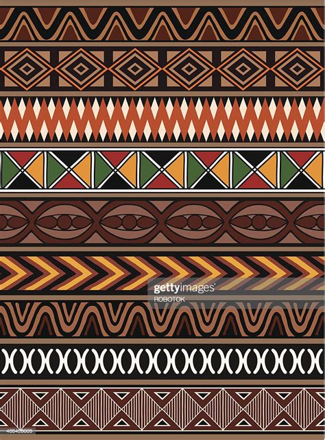 African Patterns High Res Vector Graphic Getty Images