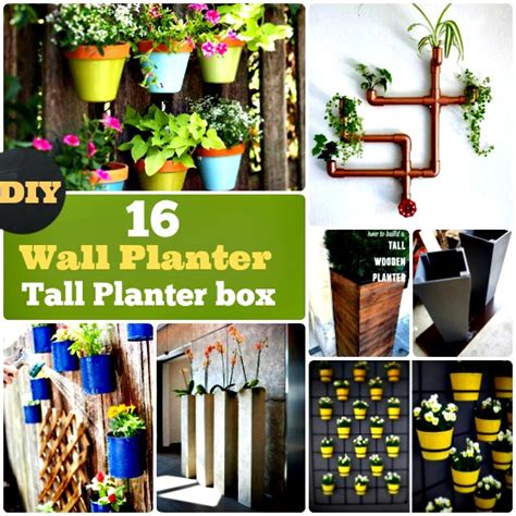 See more ideas about plants, diy wall planter, wall planter. #70 DIY Planter Box Ideas: Modern Concrete, Hanging, Pot ...