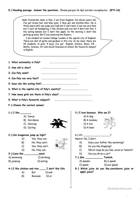 5th grade writers are building off of the foundation of what they have learned to this point. 5th Graders worksheet - Free ESL printable worksheets made ...