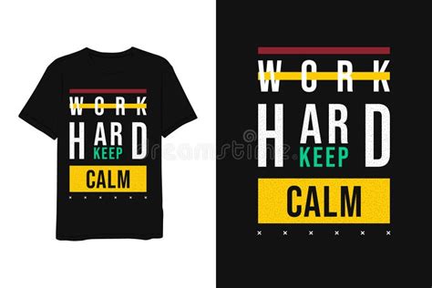 Keep Calm Train Hard Poster Stock Illustrations 4 Keep Calm Train