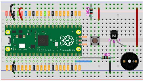 Active Buzzer Sunfounder Thales Kit For Raspberry Pi Pico Documentation