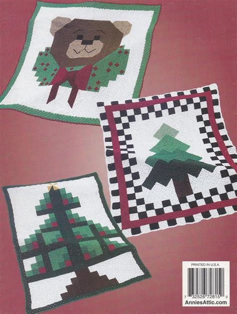 10 free knit christmas ornament patterns click on the name of the pattern you like to go to its pattern page! Granny Square Christmas Afghans, Annie's Attic Crochet ...