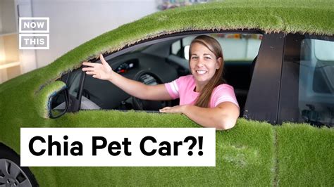 Youtuber Turns Car Into Giant Chia Pet Youtube