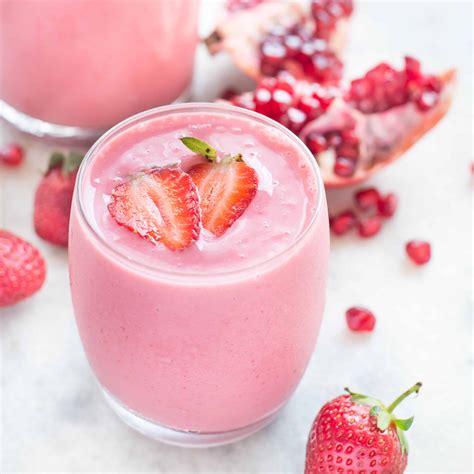 15 Healthy Strawberry Breakfast Smoothies Easy Recipes To Make At Home