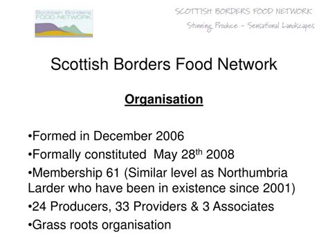 Ppt Taste Scottish Borders Project Powerpoint Presentation Free