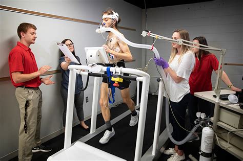 Inside The Exercise Physiology Lab College Of Education Health And