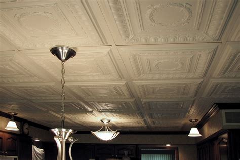 Its shabby chic tin tile design is perfect for walls and ceilings. Paintable Ceiling Tiles - Ceilume
