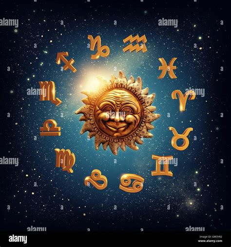 Sun Signs Zodiac Hi Res Stock Photography And Images Alamy