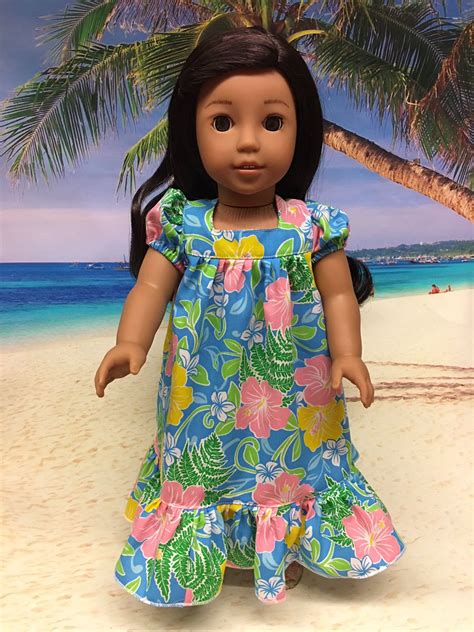 Muumuu Fits American Girl Doll And 18 Inch Dolls By Weewhimzywardrobe