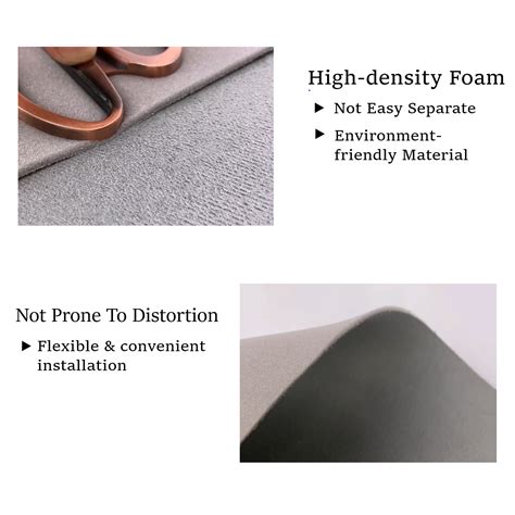 Gray Suede Headliner Fabric Headlining Upholstery Saggingaging