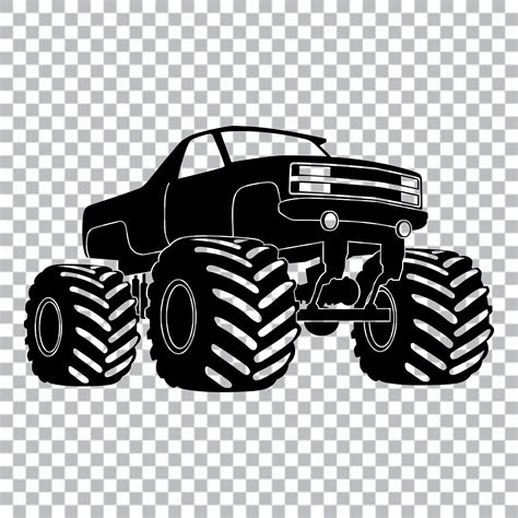 Monster Truck SVG PNG Clipart Commercial Licence - Etsy