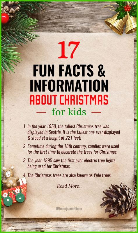 17 Fun Facts And Information About Christmas For Kids Christmas Fun