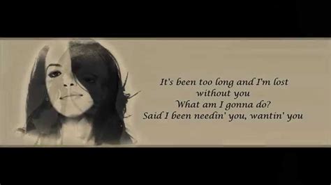 Aaliyah Miss You Lyrics Hd Youtube